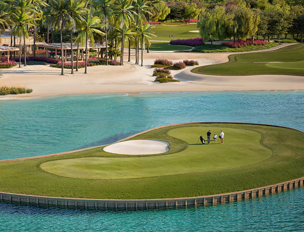 Dunes and cart path integration